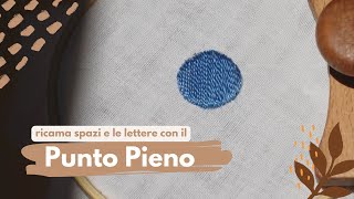 TUTORIAL PUNTO PIENO per riempire spazi e lettere a mano  Per principianti 2023 [upl. by Gunter553]