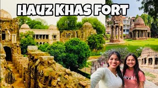 Hauz Khas Fort  Hauz Khas Village [upl. by Norman648]