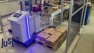 Cobot Palletizer [upl. by Mastrianni]