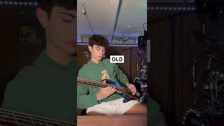 NEW vs OLD BASS STRINGS shortsmusic music bass bassguitar bassstrings bassist fyp [upl. by Talich]