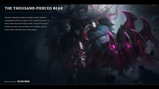 THE THOUSANDPIERCED VOLIBEAR SKIN SPOTLIGHT08032024 [upl. by Yslek]