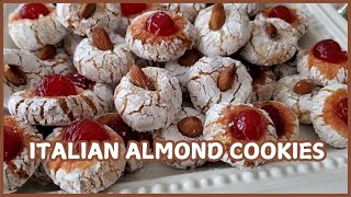 EASY Italian Almond Cookies Amaretti  Gluten Free amp So Tasty [upl. by Selinda]