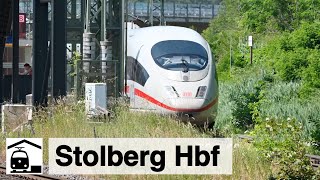 Bahnhofsbetrieb Stolberg Rheinland Strecke Köln–Aachen [upl. by Amby]