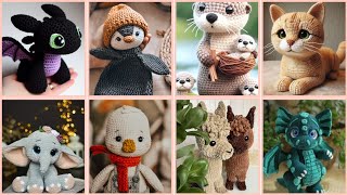 crochet knitted toys wool toys handknitted  women fashion Plus trending fashion crochet 2024 [upl. by Pan]