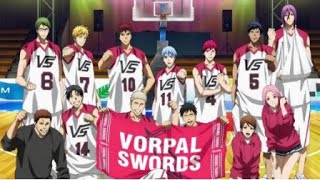 Kuroko No Basket Last Game AMV  Vorpal Sword vs Jabberwock full [upl. by Yrrad]