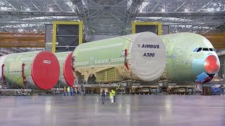 Inside Europe Most Advanced Factory Assembling Gigantic Airbus A380  Assembly Line [upl. by Maison]