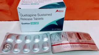 Quetica 100 SR Tablets Quetiapine Sustained Release Tablets [upl. by Cofsky]