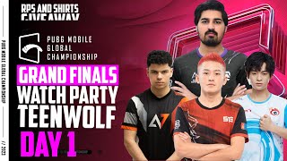 WATCH PARTY PMGC 2023 GRAND FINALS DAY 1  TEENWOLF GAMING [upl. by Alonzo751]