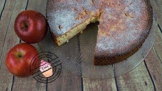 Apfelkuchen mit Quark ohne Mehl  super saftig I Apfeltorte [upl. by Prima]