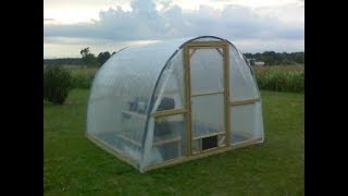 Cattle Panel Hoop Greenhouse [upl. by Koball]