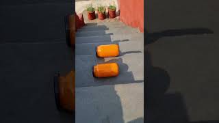 Orange glass Bottles Breaking Crushing Crunchy and Soft things shorts asmr satisfying [upl. by Eoz326]