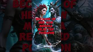 Why did Athena CURSE Medusa instead of Poseidon 🤨 mythiclopedia [upl. by Enwahs]