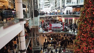 BOXING DAY AT CF EATON CENTRE AND YORKDALE MALL [upl. by Giacinta]