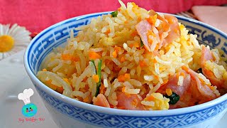 ðŸ’š ARROZ BASMATI FRITO ESTILO CHINO igual que en el RESTAURANTE ðŸ˜‹ ARROZ BASMATI RECETAS FÃCILES [upl. by Obocaj195]