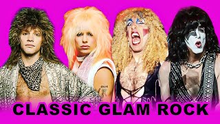 Classic Glam Rock  Greatest Glam Rock Songs [upl. by Dlaniger]