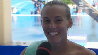 Tania Cagnotto  Argento trampolino 1m ai Mondiali di Barcellona 2013 [upl. by Anitahs]