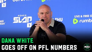 Dana White goes OFF on PFL “I was gonna cut Francis Ngannou… no one wants to fight in PFL” [upl. by Kelsey70]