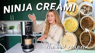 HEALTHY ICE CREAM WITH THE NINJA CREAMI 6 protein ice cream recipes [upl. by Pancho396]