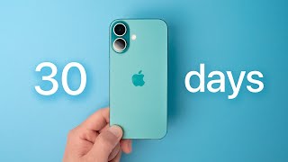 iPhone 16 – 30 Days Later Review [upl. by Aman]