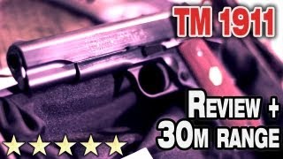 TM Colt Government 1911 Mk IV Series 70  Airsoft Review [upl. by Coopersmith]