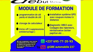 FORMATION DISPONIBLES EN LIGNE EN ÉLECTRONIQUE AUTOMOBILE [upl. by Abagael432]