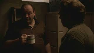 Tony talks to Silvio about his position  The Sopranos HD [upl. by Mik]