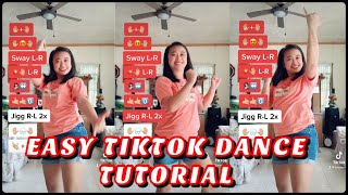 2021 EASY TIKTOK DANCE TUTORIAL [upl. by Nyraf]