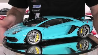 118 Lamborghini Aventador SVJ by AUTOart Models  Full Review [upl. by Imeaj]