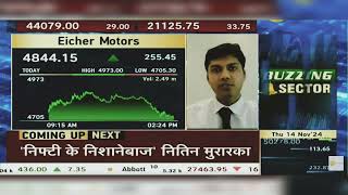 Eicher Motors Share News Today Eicher Motors Share News  Eicher Motors Share  14th November 2024 [upl. by Casie]