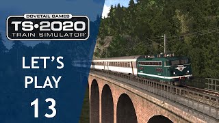 Train Simulator  Un train historique entre Frasne et Vallorbe [upl. by Llenil]