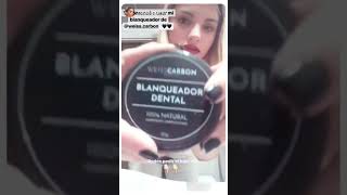 Blanqueamiento Dental con Carbón Activado Ultra Fino  con daianaquirozz [upl. by Sallie]