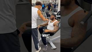 I challenged a prisoner at the gym 😳‼️ [upl. by Campman334]