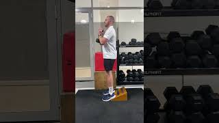 Heel Elevated Goblet Pause Squat [upl. by Seravaj]