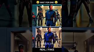 Real vs fake clipshortsdeadpool [upl. by Rebma]