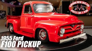 1955 Ford F100 Pickup For Sale Vanguard Motor Sales 4713 [upl. by Riaj127]