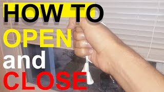 How to open and close window blinds [upl. by Beattie]