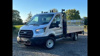 FORD TRANSIT 20 Transit 350 Leader EcoBlue Dropside Taillift [upl. by Nicodemus]