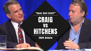 William Lane Craig vs Christopher Hitchens  quotDoes God Existquot  Biola University  HD [upl. by Lorre]