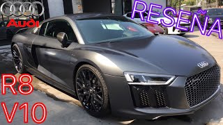 Audi R8 V10 Plus  Mejor opción que un Lamborghini Engine Sounds [upl. by Sirahs]