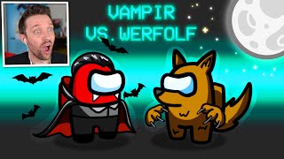 VAMPIR gegen WERWOLF in Among Us [upl. by Trueblood]