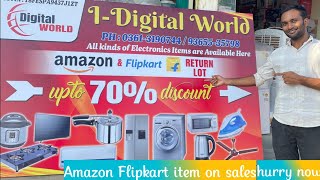 Amazon Flipkart Items 30 to 70 off Electronics items [upl. by Lianna]