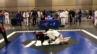 Gubber guard to triangle BJJ [upl. by Nwahsiek]