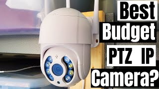 iCSEE OUTDOOR 3MP PTZ 1080p WIRELESS CAMERA  REVIEW amp UNBOXING BEST BUDGET PTZ [upl. by Atteniuq]