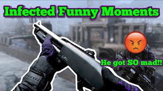 WE MADE HIM RAGE 😂 Call of Duty MW3 Infected Funny Moments  Gledhill Gaming [upl. by Ttelrats68]