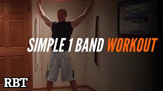 Simple 1 Band Workout Program [upl. by Mohn]