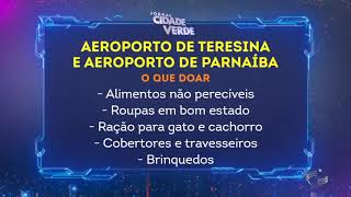 Aeroporto de Teresina é um dos locais que mais recebem donativos [upl. by Narrad]