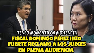 FlSCAL DOMINGO PÉREZ ENCARĄ A DEFENSA DE KEIKO FUJIMORI POR ESTE MOTIVO [upl. by Raval]