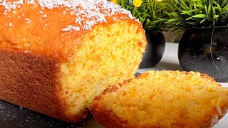 The famous orange cake that melts in your mouth  Easy and fast recipe [upl. by Alita682]