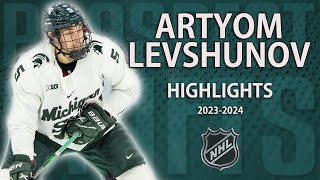 Artyom Levshunov  202324 Highlights [upl. by Ailyt]