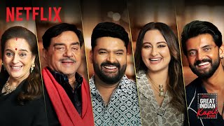 No One Will Stay KHAMOSH Shatrughan amp Sonakshi Sinha on The Great Indian Kapil Show  Netflix [upl. by Wilscam659]